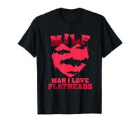 Pez Gato Man I Love Flatheads Camiseta