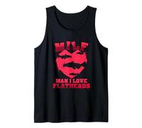Pez Gato Man I Love Flatheads Camiseta sin Mangas