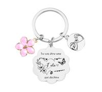 Pez idea regalo anuncio embarazo para Tata Solicitud Llaveros Tía Anuncio Tu Vas a ser Tata y Llaveros Tía - Regalo original y sorpresa para Future Tata, Hermana, Mejor Amiga, 2, L