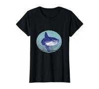 Pez Luna Mola Mola Pez Luna Pez Luna Mar Vive Buceo Océano Camiseta gráfica económica, Mujer, Negro, M