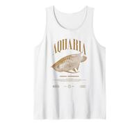 Pez Monstruo asiático Que Cambia el Agua Arowana Camiseta sin Mangas