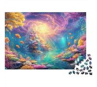 Pez Payaso en un Colorido Mundo Submarino Puzzle De 1000 Piezas Mundo Submarino Cartón Reciclado Premium, Regalo para Todas Las Edades 70x50cm/1000pcs