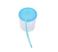 Pez pequeño para tanque taza para medusas Betta, acuarios individuales portátiles para tortugas, biberones de alimentación aleatorios, acuario para niños y playas