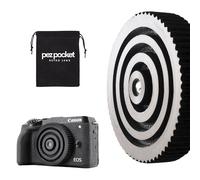 Pez Pocket - Objetivo Retro 35mm f/10 Infinity Focus para Cámaras sin Espejo Sony E, Canon R/M, Micro 4/3, Nikon Z, Fujifilm X, L-Mount - Look Lo-Fi analógico para Tus Fotos (para Canon EOS M)