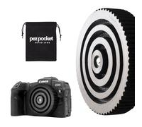 Pez Pocket - Objetivo Retro 35mm f/10 Infinity Focus para Cámaras sin Espejo Sony E, Canon R/M, Micro 4/3, Nikon Z, Fujifilm X, L-Mount - Look Lo-Fi analógico para Tus Fotos (para Canon EOS R)