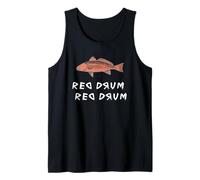 Pez Tambor Rojo Camiseta sin Mangas