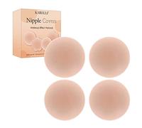 Pezoneras Reutilizables, Pezoneras Adhesivas Invisibles de Silicona, Cubierta de Pezón, Tapa de Pezones Silicona, para Sin Espalda, Corte Bajo, Vestido de Noche