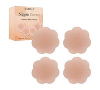 Pezoneras Reutilizables, Pezoneras Adhesivas Invisibles de Silicona, Cubierta de Pezón, Tapa de Pezones Silicona, para Sin Espalda, Corte Bajo, Vestido de Noche