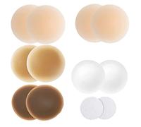 Pezoneras Silicona, Sujetador Invisible Silicona Adhesivo, para Vestido de Noche Vestido de Novia Traje de Baño y Vestido sin Espalda Reutilizable