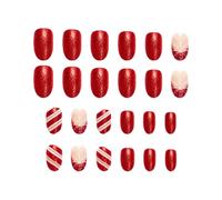 Pezones de hielo con temática navideña, diseño de rosas, consejos franceses, fácil de llevar, pezuñas artificiales para fiestas y reuniones, pezuñas de inteligencia computacional con forro de hielo