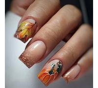 Pezones fraudulentos cuadrados cortos de Acción de Gracias con aguja de avión, plan centelleado vegetal, sustancia ABS permanente, cómoda, corta, cuadrada, fraudulenta