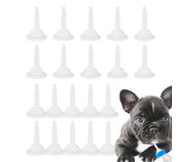 Pezones para enfermeras de gatito - 20 piezas de repuesto para mascotas | kit de alimentación del pezón - Pezones de gatos de cachorro, botellas set cachorros de cachorro y