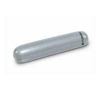 PEZZI Formula Fitroll, rodillo de ejercicio grande, plateado, 78 cm
