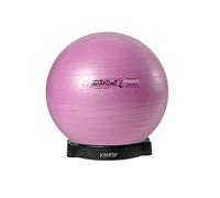 Pezzi Maxafe Pelota de gimnasia (42 cm de diámetro hasta 75 cm, incluye cuenco para pelotas, soporta hasta 400 kg, para entrenamiento, rehabilitación, terapia, asiento, gimnasia, oficina, deporte),