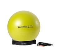 Pezzi MAXAFE - Pelota de Gimnasia Ritmica (diámetro de 42 cm hasta 75 cm, Incluye Cuenco para Pelota y Bomba para Pelotas, soporta hasta 400 kg), Verde Lima, Ø 65 cm - bis 175 cm Körpergröße