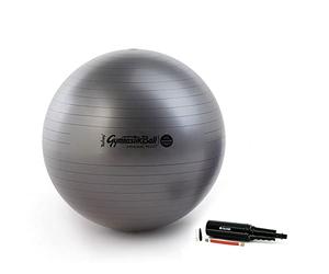 PEZZI Original Pezziball MAXAFE con Bomba - balón Pilates, fitball Embarazo ergonómico Anti explosión, balón Embarazo para Ejercicios, Ring y Kit para casa