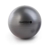 PEZZI - Pelota de Gimnasia Pezziball MAXAFE de 75 cm de diámetro, Pelota de Asiento para Terapia, Deporte y Oficina - Pelota de Entrenamiento de Flexton Silpower sin látex, Resistente y elástica