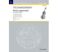 Pezzo capriccioso en si mineur: Morceau de concert. op. 62. cello and piano.