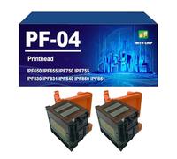PF-04 Cabezal De Impresión Compatible para Canon IPF650 IPF655 IPF670 671 680 681 IPF685 686 IPF750 IPF755 760 765 IPF770 IPF771 780 781 785 786 830 831 840 841 850 851,PF 04-2 Pack