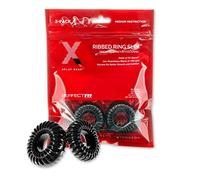 PF Blend Premium Stretch Ribbed Ring 2-pack - Black