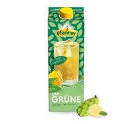 Pfanner La túnica de limón verde - Té verde preparado directamente con jugo de limón y zumo de higo de cactus (1 x 2 l)