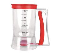 Pfannkuchenteigspender für dünne Pfannkuchen - 900 ml auslaufsicherer Pfannkuchenmaker, praktischer Kuchenteigspender mit Messetikett | Pfannkuchenmischungsspender für den Gebrauch in großen Mengen, C