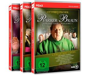 Pfarrer Braun Collection - 18 Folgen der lustigen Krimiserie mit Ottfried Fischer und Peter Brix auf 9 DVDs - Gesamtedition (Pidax Film-Klassiker)