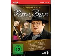 Pfarrer Braun Collection, Vol. 2 / Weitere sechs Folgen der Krimireihe mit Ottfried Fischer (Pidax Film-Klassiker) [3 DVDs] [Alemania] [DVD]