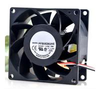 PFB0824UHE 24V 0.93A 8038 4pin PWM temperature controlled inverter fan 8cm