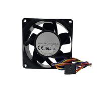 PFC0812DE-A 8038 8CM 12V 3.30A 4-Wire 5-Pin Temperature Controlled High Power Computer Server Chassis Fan