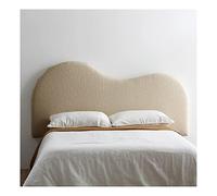 PFCDZDU Cabecero Respaldo Tapizado, Almohada De Lectura con Cojín De Cabecera con Funda Desmontable, Cojín De Apoyo Lumbar para El Hotel Hogar, 4 Colores (Color : Light Brown, Tamaño : 120X60CM)