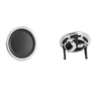 PFCFPNMTGV Botón de perilla A/C for coche, camión, panel aire acondicionado, negro, parte delantera, accesorios interiores, botón Botones de control del coche