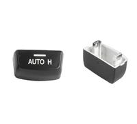 PFCFPNMTGV Cubierta Del Interruptor Botón P Freno De Mano Coche For BMW Serie 5, 6 Y 7 (F01, F02, F07, F10, F18, F06, F12, X3, X4, F25, F26, X5, X6, F15 F16) Botones de control del coche(AUTO H)