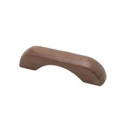 PFCFPNMTGV Manijas de madera tipo puente nórdico for armarios, cómodas, puertas, tiradores for y cajones, for muebles Tirador de puerta de armario(Walnut-C96mm)