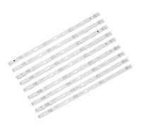 PFCFPNMTGV Tira de luz fondo LED 9 piezas 4 lámparas compatibles for TCL_ODM_49D1800 4X9_3030 49HR332M04A3 V3 4C-LB490T-HR2 Compatible for Hita Chi 49R80 Tira de luz para TV