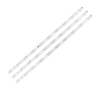 PFCFPNMTGV Tira de retroiluminación LED, 3 unidades, 10 ledes, 635 mm, compatible for 32PAL535, LE32B310N, LED315D10-07(B), 30331510219, LED315D10-ZC14-07(A), 30331510213 Tira de luz para TV