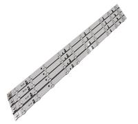 PFCFPNMTGV Tira de retroiluminación LED 4 piezas, 10, 580 mm, compatible for UE32EH5000KX D1GE-320SC1-R3 32F-3535LED-40EA BN96-24146A D1GE-320SC1-R2 Tira de luz para TV
