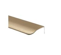 PFCFPNMTGV Tirador de puerta invisible, moderno y minimalista, for armarios, cajones, cocina, muebles, herrajes ocultos Tirador de puerta de armario(Bronze Gold,600mm)