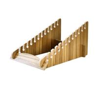 PFDHK Expositor De Azulejos De 10 O 12 Niveles, Compacto For Minoristas, For Suelos De Madera, For Ferias De Artesanía, con Capacidad De 150 Kg.(700x350x310mm)