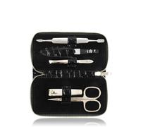 Pfeilring Basic piel de cocodrilo negra Set de manicura 1 piezas