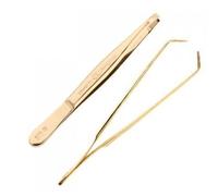 Chapado en oro de 1850 pfeilring pinzas de recta SB1850 [salud y belleza]