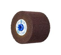 Pferd 46786 Polinox PNL tambor de acabado de papel abrasivo de óxido de aluminio, A, 5 "de diámetro x 4" Ancho, 5/8 - 11 hilo, 3100 máxima rpm, 100 Grit