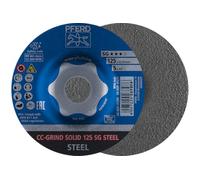 Pferd 61201 cc-grind-solid Disco de desbaste, 5 cm de diámetro, 7/8 "agujero, 12200 RPM