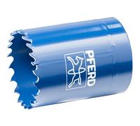 Pferd Corona Perforadora Hss Bi-Metal Ls 38, Diámetro 38 millimeters, para Serrar Agujeros Redondos en Metal, Plásticos y Madera