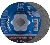 PFERD Disco abrasivo 64187180 CC-GRIND-SOLID 180 SGP STEEL Diámetro 180 mm Diámetro de orificio 22,23 mm 10S