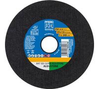PFERD Disco de corte PSF ALU+STONE 10 unidades, 125 x 1,0 x 22,23 mm, recto, para metales no ferrosos y minerales
