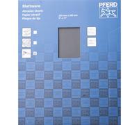 Pferd ECO W Hoja abrasiva con respaldo de papel, 9 x 11, resistente al agua, grano 2000, carburo de silicio (paquete de 50) - Parte 46364