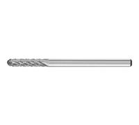 Pferd Fresa Metal Duro Cilíndrica Redonda Wrc (3 x 13 x 43 millimeters), Mango 3 millimeters, dentado: 3 Plus, para Aplicaciones Universales