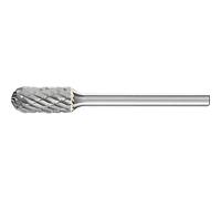 Pferd Fresa Metal Duro Cilíndrica Redonda Wrc (6 x 13 x 43 millimeters), Mango 3 millimeters, dentado: 3 Plus, para Aplicaciones Universales
