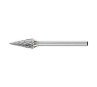 Pferd Fresa Metal Duro Cónica en Punta Skm (6 x 13 x 43 millimeters), Mango 3 millimeters, dentado: 3 Plus, para Aplicaciones Universales